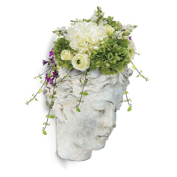 WOMEN HEAD WALL PLANTER