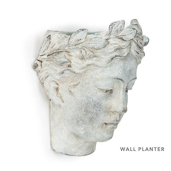 WOMEN HEAD WALL PLANTER