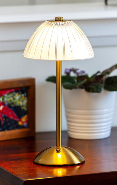 FANCY SHADE LED TABLE LAMP