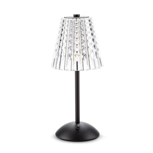 CRYSTAL SHADE LED TABLE LAMP