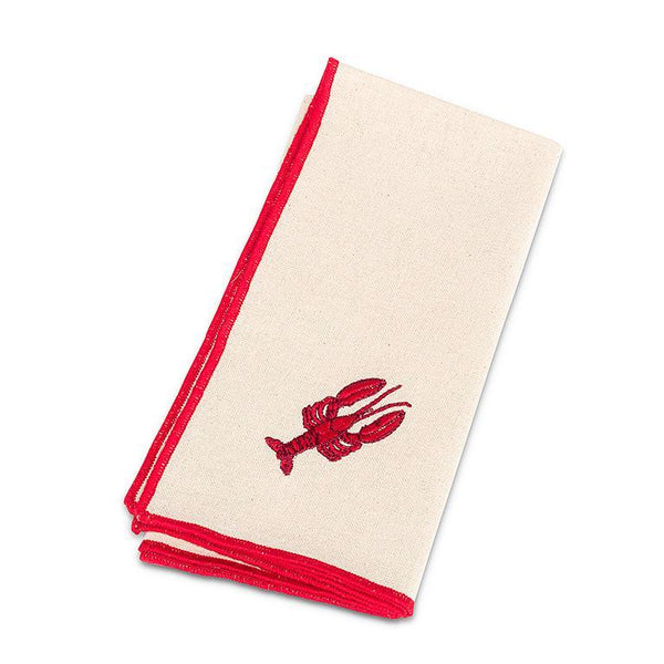 STITCHED LOBSTER NAPKIN