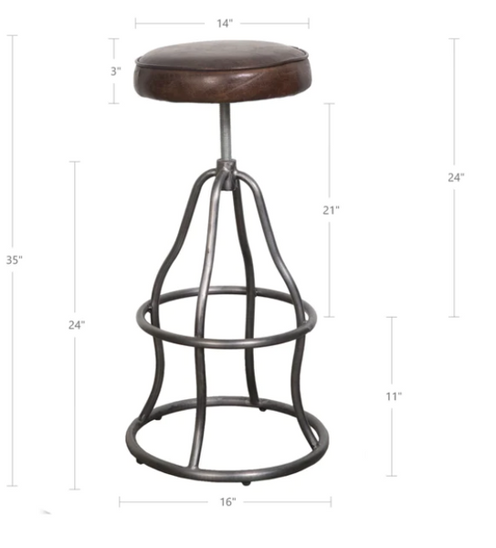 BOWIE ADJUSTABLE STOOL